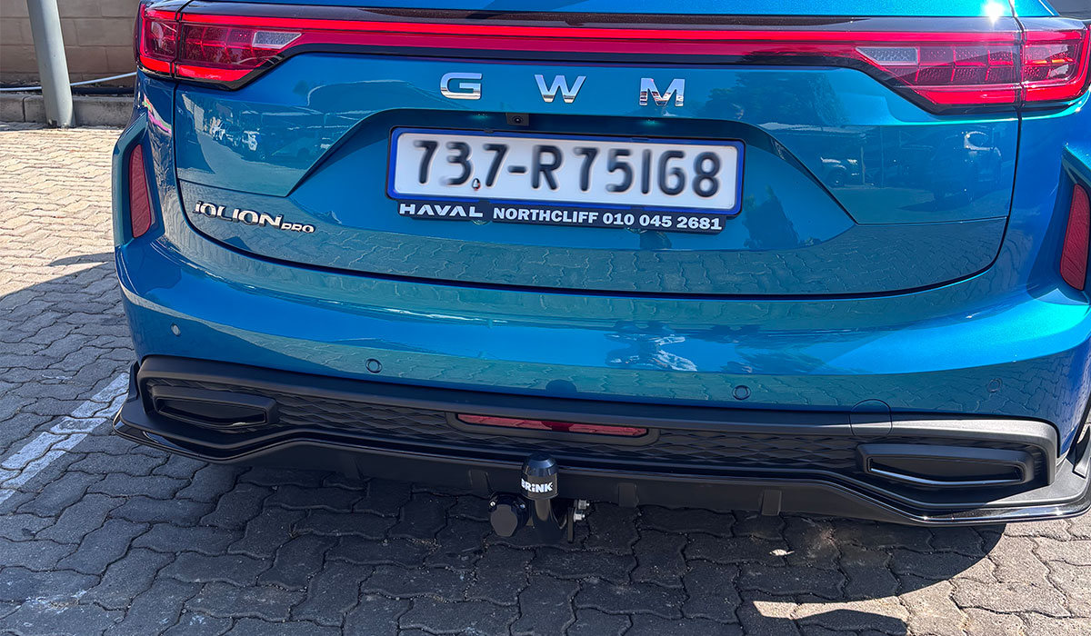 Brink towbar on a GWM Jolion Pro