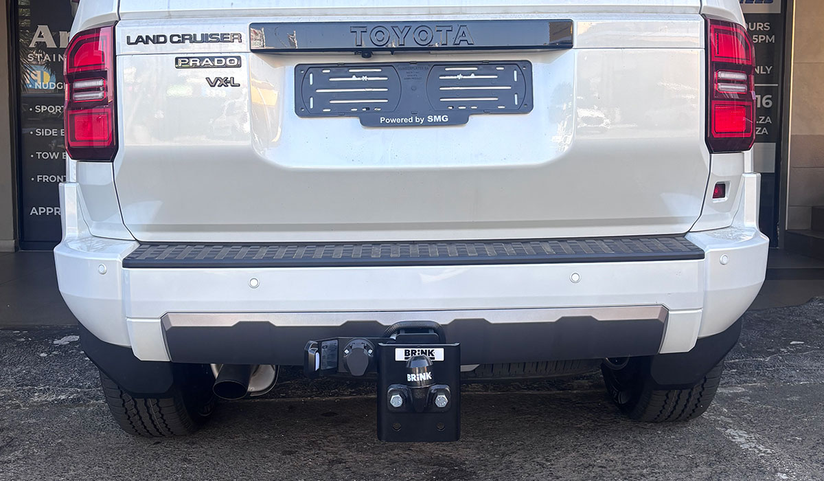 Brink towbar on a Toyota Prado VX-L